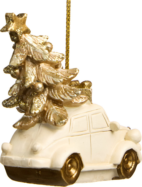 Елочная игрушка Lefard Машина с елкой 162-1320