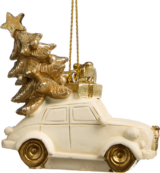 Елочная игрушка Lefard Машина с елкой 162-1320