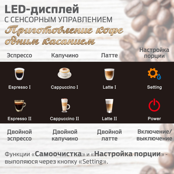 Кофеварка эспрессо Holt HT-CM-011