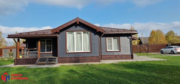 Сайдинг Альта-профиль Альта-Брус Премиум Графит 3000х250мм