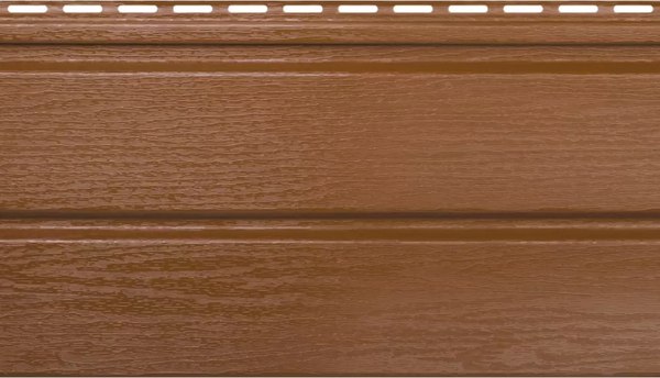 Сайдинг Альта-профиль Альта-Брус Премиум Дуб светлый 3000х250мм - фото