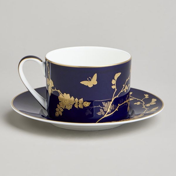 Чашка с блюдцем Lefard Golden Birds 419-134