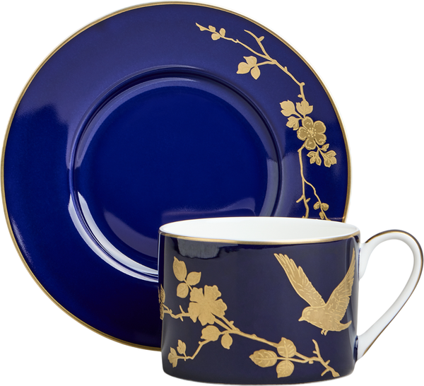 Чашка с блюдцем Lefard Golden Birds 419-135 - фото