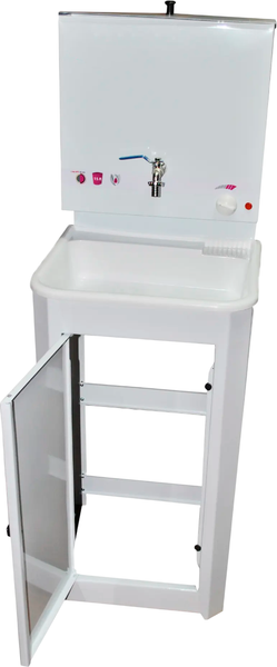 Умывальник для дачи Мастерица 15L с ЭВН / WH-15mpp