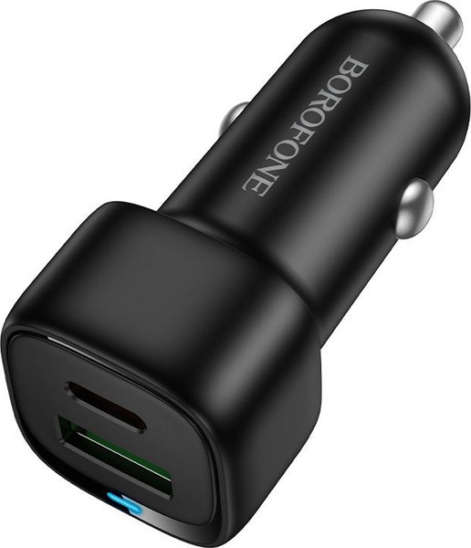 Адаптер питания автомобильный Borofone BZ34B - фото