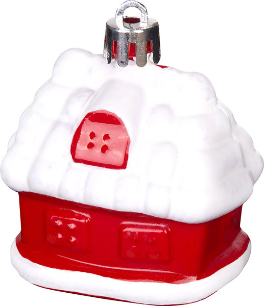 Елочная игрушка Волшебная страна Заснеженная избушка / 108529 - фото