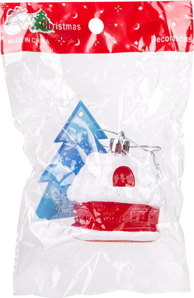 Елочная игрушка Волшебная страна Заснеженная избушка / 108529