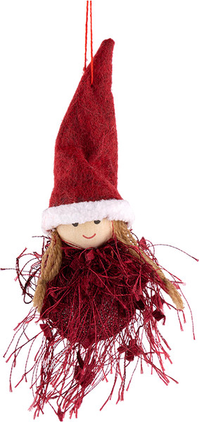 Подвеска новогодняя Волшебная страна Куколка SYGZWWB-3723154 / 106392 - фото