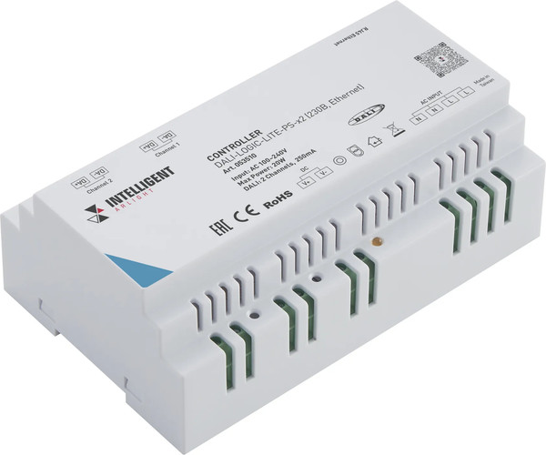 Контроллер для светодиодной ленты Arlight Intelligent DALI-LOGIC-LITE-PS-x2 / 053510 - фото