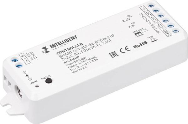 Контроллер для светодиодной ленты Arlight Intelligent SMART-SPI-302-82-RGBW-SUF / 046487 - фото