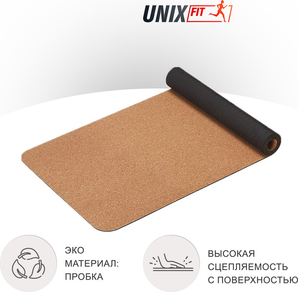 Коврик для йоги и фитнеса UNIX Fit YMU5MMCR