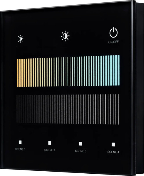 Выключатель Arlight Intelligent SMART-DALI-301-11-1G-4SC-MIX-IN Black / 046550 - фото