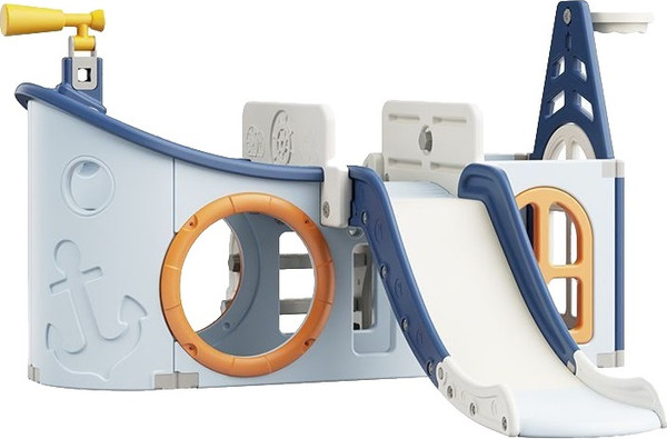 Игровой комплекс UNIX Kids Pirate / pboatsl177blu - фото