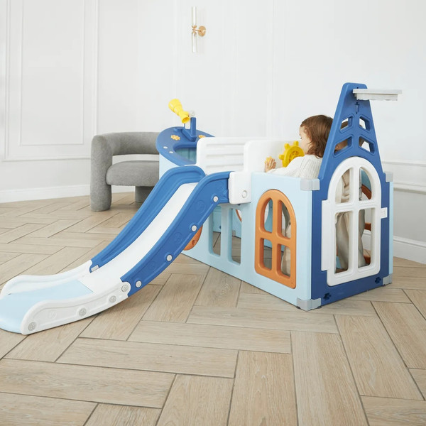 Игровой комплекс UNIX Kids Pirate / pboatsl177blu