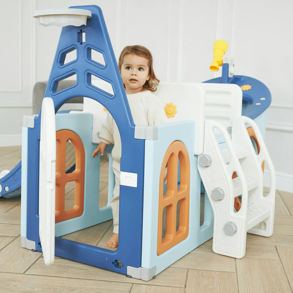 Игровой комплекс UNIX Kids Pirate / pboatsl177blu