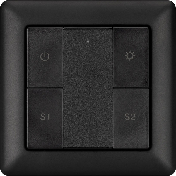 Выключатель Arlight Intelligent DALI-223-1G-2S-IN-BLACK / 031100 - фото