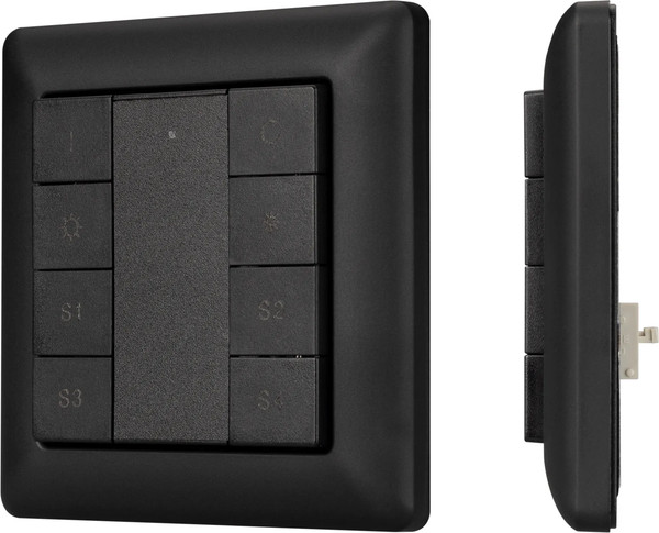 Выключатель Arlight Intelligent DALI-223-1G-4S-IN-BLACK / 029243