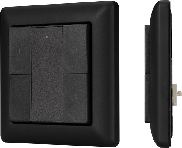 Выключатель Arlight Intelligent DALI-223-2G-DIM-IN-BLACK / 031101