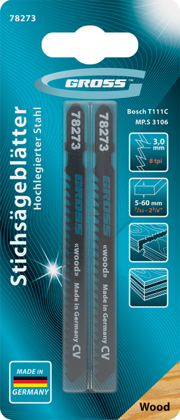 Полотно для ножовки Gross 78273