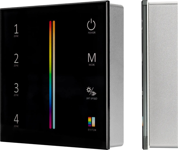 Выключатель Arlight Sens SMART-P55-MULTI Black / 028310