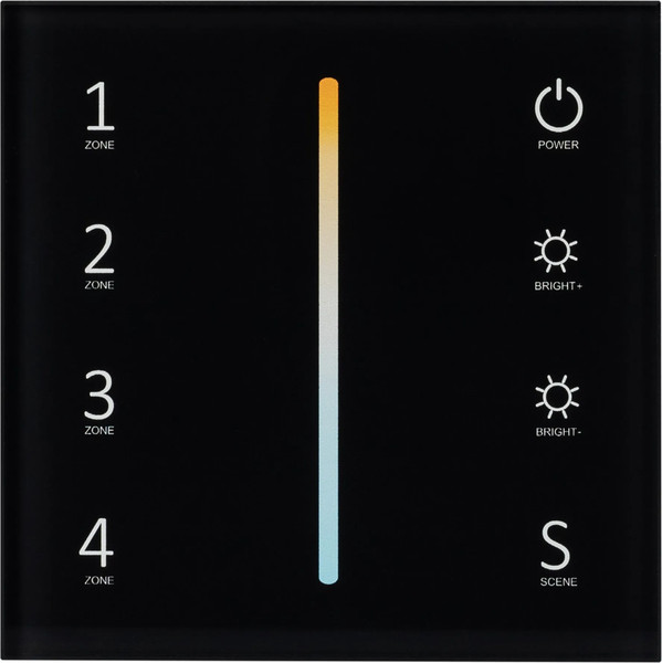 Выключатель Arlight Sens SMART-P43-MIX Black / 028137 - фото