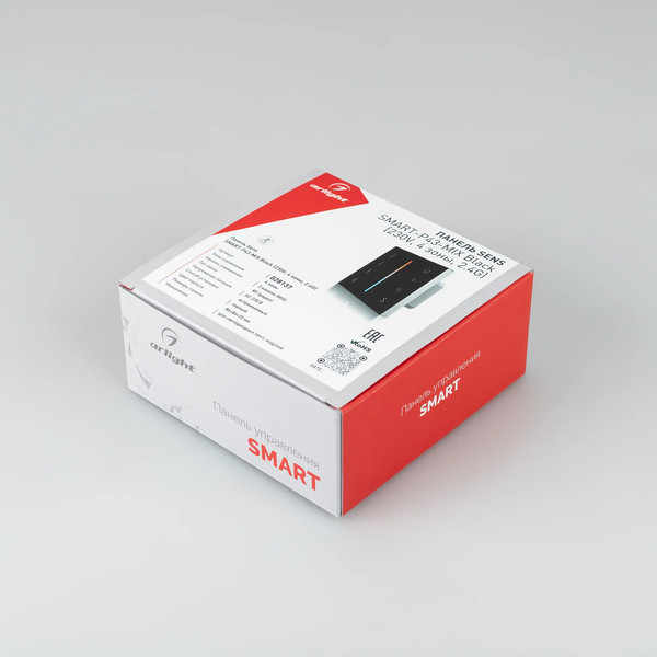 Выключатель Arlight Sens SMART-P43-MIX Black / 028137