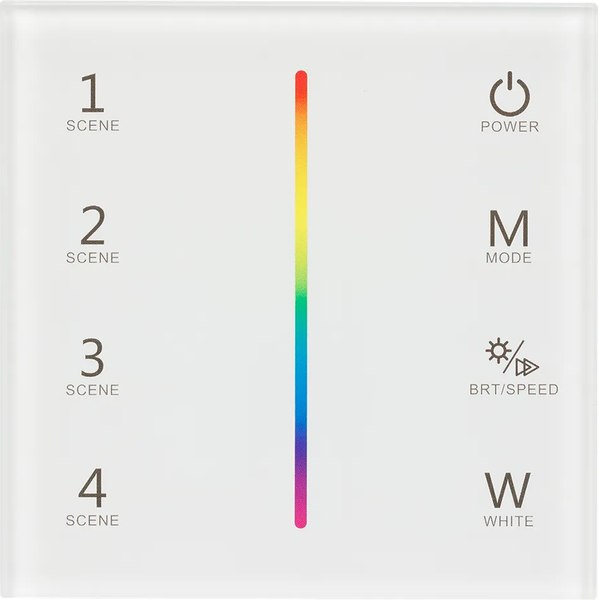 Выключатель Arlight Sens SMART-P22-RGBW White / 025168 - фото