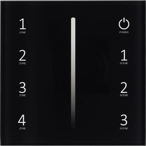 Выключатель Arlight Sens SMART-P17-DIM Black / 028129 - фото