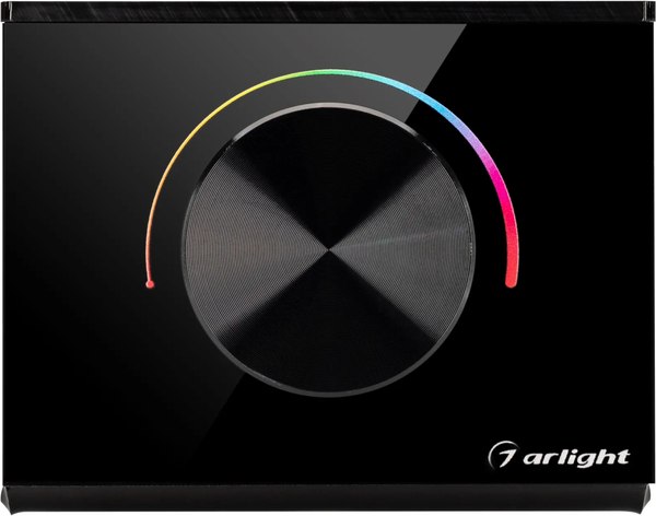 Выключатель Arlight Rotary SMART-P100-RGB Black / 031957 - фото