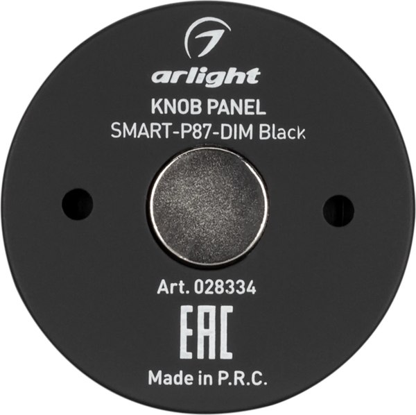 Выключатель Arlight Knob SMART-P87-DIM Black / 028334