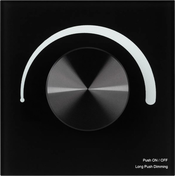 Выключатель Arlight SMART-P99-DIM-G-IN Black / 028433 - фото