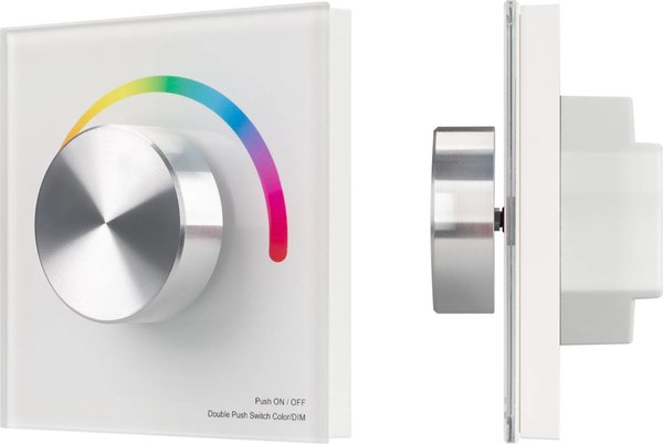 Выключатель Arlight SMART-P8-RGB-G-IN White / 033764