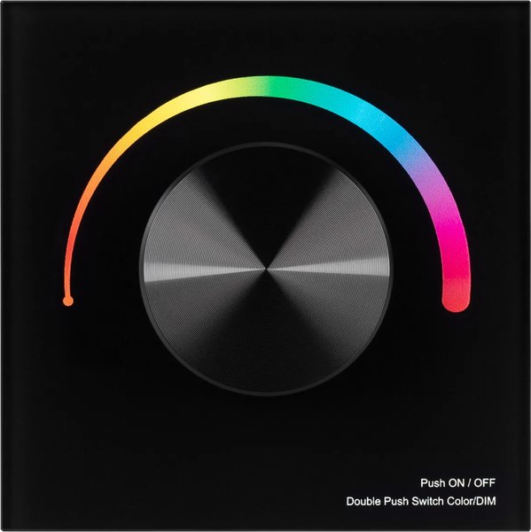 Выключатель Arlight SMART-P5-RGB-G-IN Black / 033757 - фото