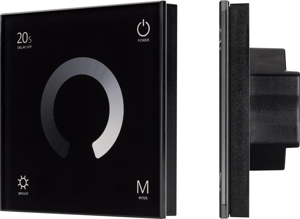 Выключатель Arlight SMART-P4-DIM-G-IN Black / 034778