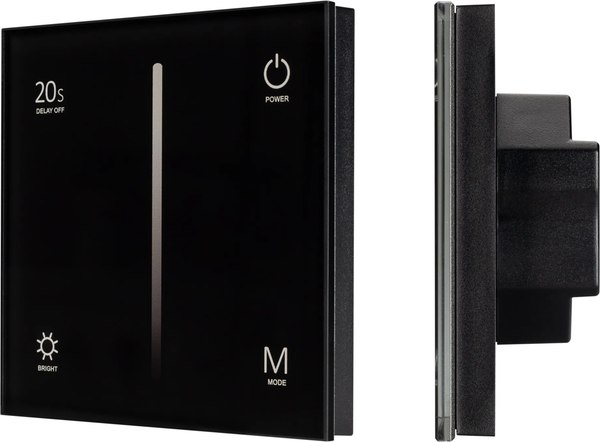 Выключатель Arlight SMART-P36-DIM-IN Black / 028110