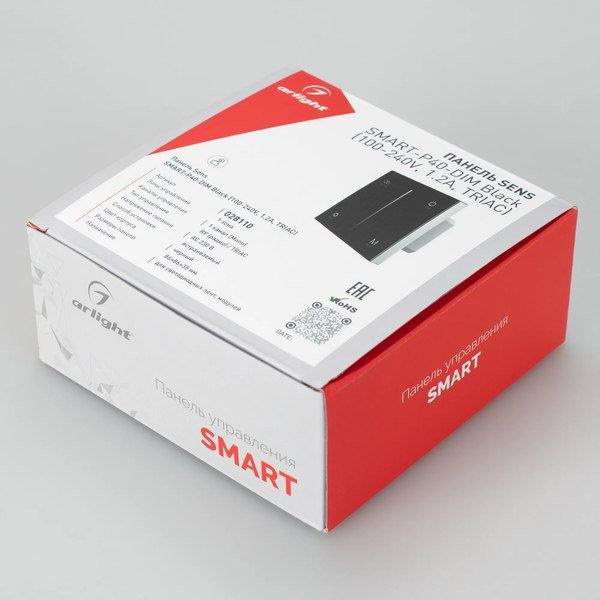 Выключатель Arlight SMART-P36-DIM-IN Black / 028110