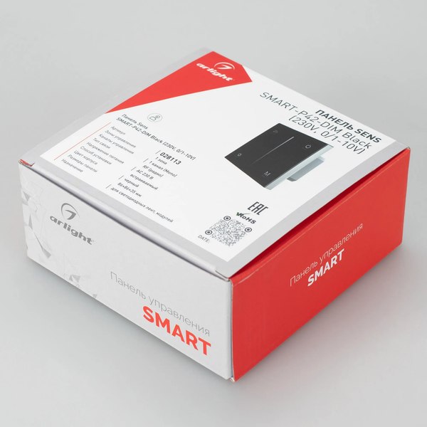 Выключатель Arlight SMART-P35-DIM-IN Black / 028113