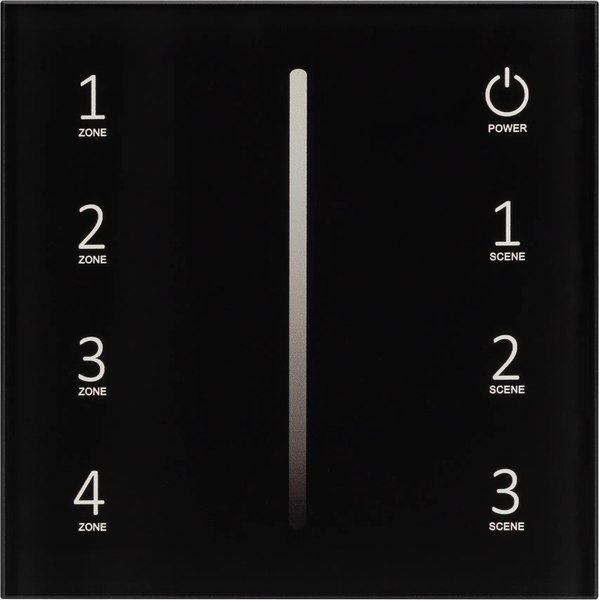 Выключатель Arlight SMART-P34-DIM-IN Black / 028112 - фото