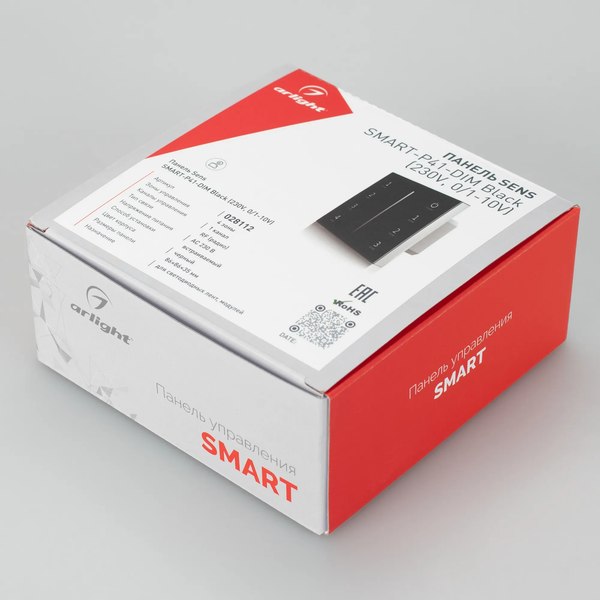 Выключатель Arlight SMART-P34-DIM-IN Black / 028112