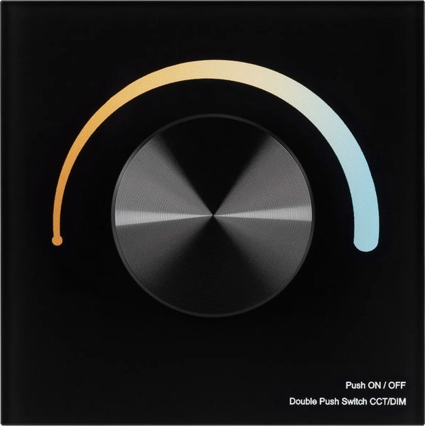 Выключатель Arlight SMART-P2-MIX-G-IN Black / 033755 - фото