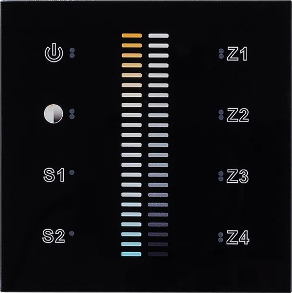 Выключатель Arlight Sens SR-2830B-AC-RF-IN Black / 021062 - фото