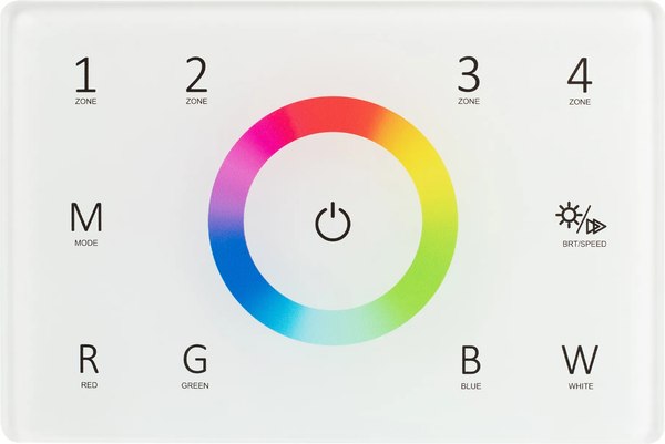 Выключатель Arlight Sens SMART-P85-RGBW White / 028404 - фото