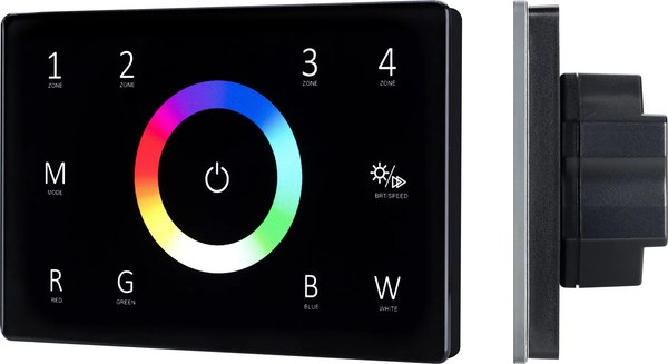 Выключатель Arlight Sens SMART-P85-RGBW Black / 028405