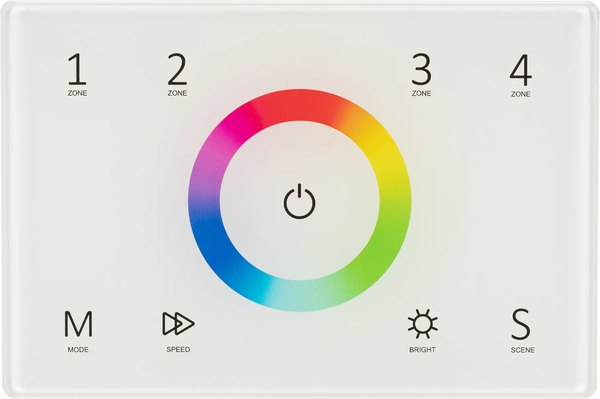 Выключатель Arlight Sens SMART-P83-RGB White / 028402 - фото