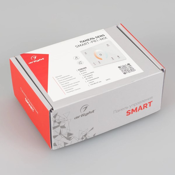 Выключатель Arlight Sens SMART-P81-MIX White / 028400