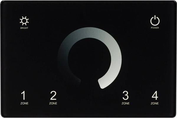 Выключатель Arlight Sens SMART-P79-DIM Black / 028399 - фото