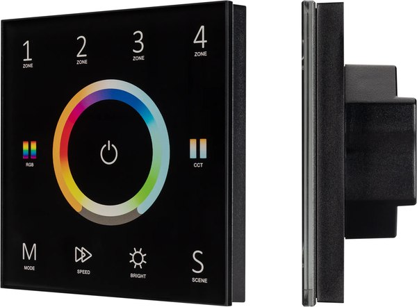 Выключатель Arlight Sens SMART-P67-MULTI Black / 028322