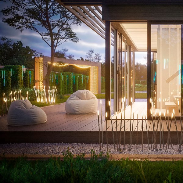 Светильник уличный Arlight KT-CANNA-L1000-1W Warm3000 DG / 034163