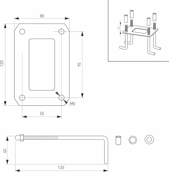 Светильник уличный Arlight LGD-EYE-BOLL-H500-6W Warm3000 GR / 029982