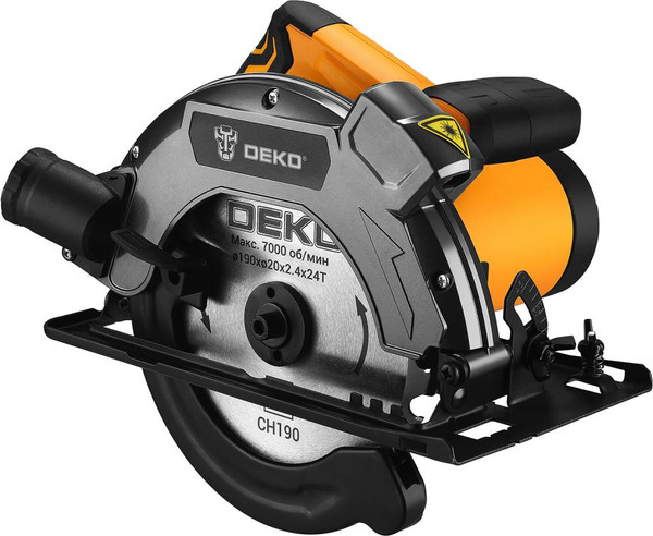 Дисковая пила Deko DKCS1800W Laser / 086-1012
